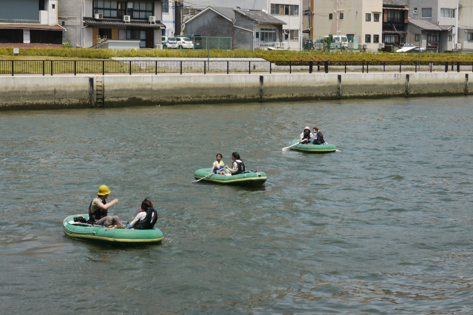 12日昼間は大阪市内唯一の1日限定の貸しボート屋さん 中之島ボート 水辺のまち再生プロジェクト Blog